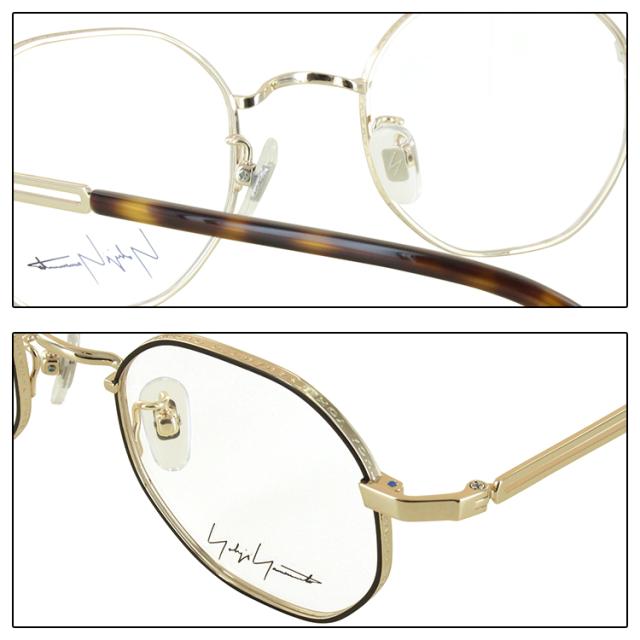 度付きメガネ 度入り 度あり ヨウジヤマモト メガネ YOHJI YAMAMOTO 19-0096 3カラー展開 正規品 ヘキサゴンシェイプ チタンフレーム 軽量 薄型非球面レンズ 近視 乱視 遠視 老眼 度入り 度なし だて 伊達 メンズ 男性 おしゃれ ビジネス カジュアル_15