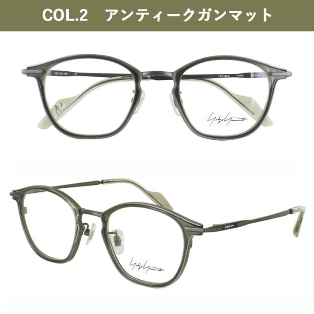 ヨウジヤマモト メガネ YOHJI YAMAMOTO 19-0102 3カラー展開 正規品 ウェリン チタンフレーム アセテートインナーリム βチタン メンズ 男性 おしゃれ 日本製 鯖江 メイドインジャパン ケース付き 度付きレンズ交換可能 かっこいい クラシック_6