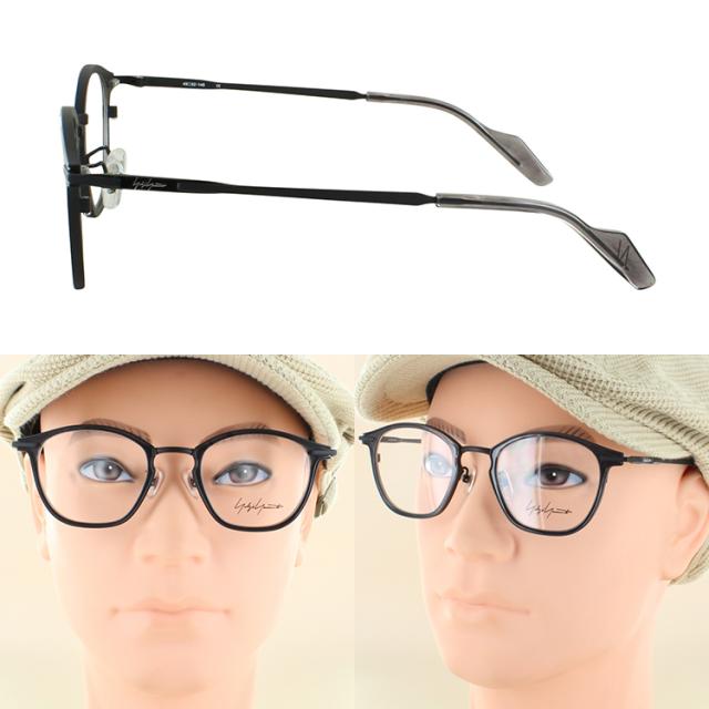 ヨウジヤマモト メガネ YOHJI YAMAMOTO 19-0102 3カラー展開 正規品 ウェリン チタンフレーム アセテートインナーリム βチタン メンズ 男性 おしゃれ 日本製 鯖江 メイドインジャパン ケース付き 度付きレンズ交換可能 かっこいい クラシック_9