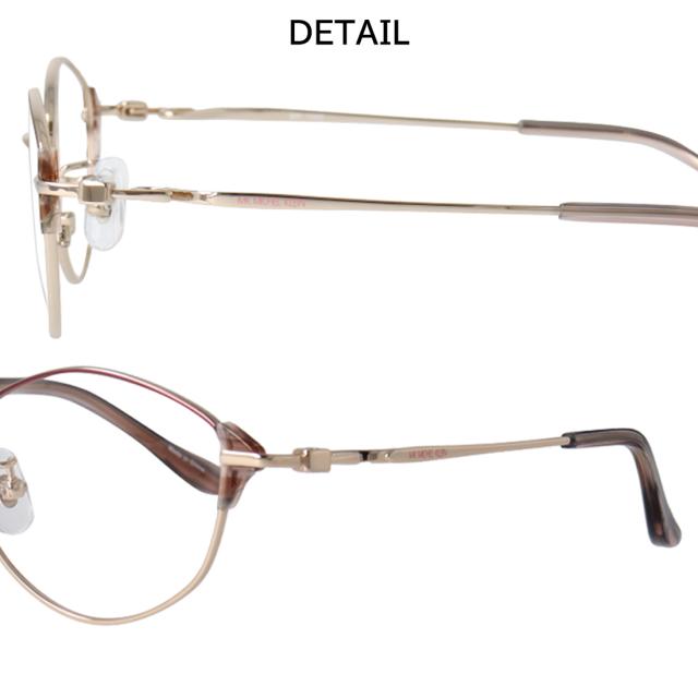 度付きメガネ 度入り 度あり ミッシェル・クラン メガネ MICHEL KLEIN MK-1002 4カラー展開 軽量 正規品 多角形 チタンフレーム ダブルカラー 薄型非球面レンズ 近視 乱視 遠視 老眼 度なし だて 伊達 レディース 女性 おしゃれ モード エレガンス_14