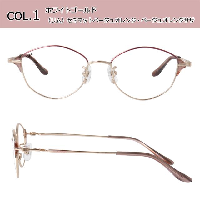 度付きメガネ 度入り 度あり ミッシェル・クラン メガネ MICHEL KLEIN MK-1002 4カラー展開 軽量 正規品 多角形 チタンフレーム ダブルカラー 薄型非球面レンズ 近視 乱視 遠視 老眼 度なし だて 伊達 レディース 女性 おしゃれ モード エレガンス_6