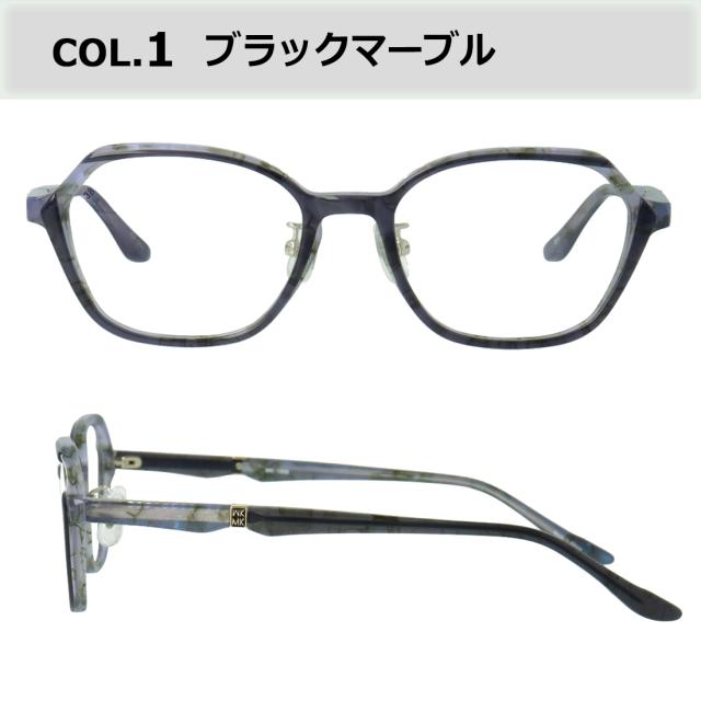 度付きメガネ ミッシェル・クラン メガネ MICHEL KLEIN MK-1009 4カラー展開 正規品 スクエア アセテートフレーム ヨーロップ調 度入り 度あり 近視 乱視 遠視 老眼 度なし だて 伊達 レディース 女性 おしゃれ モード エレガンス 薄型非球面レンズ_6