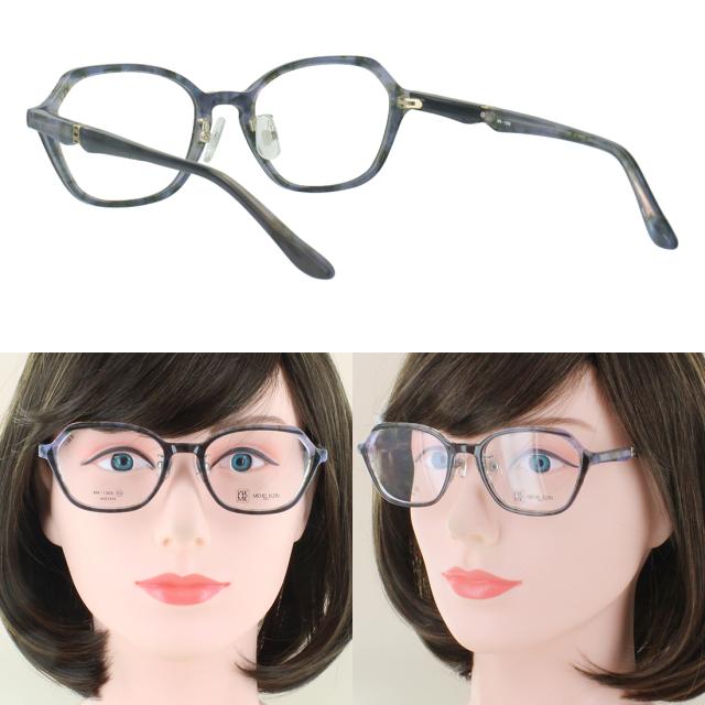 度付きメガネ ミッシェル・クラン メガネ MICHEL KLEIN MK-1009 4カラー展開 正規品 スクエア アセテートフレーム ヨーロップ調 度入り 度あり 近視 乱視 遠視 老眼 度なし だて 伊達 レディース 女性 おしゃれ モード エレガンス 薄型非球面レンズ_7