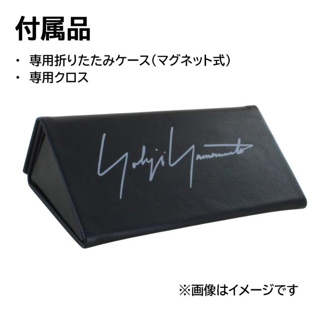 度付きメガネ 度入り 度あり ヨウジヤマモト メガネ YOHJI YAMAMOTO 19-0108 3カラー展開 正規品 ボストン アセテート チタン コンビフレーム 薄型非球面レンズ 近視 乱視 遠視 老眼 度入り 度なし だて 伊達 メンズ 男性 おしゃれ_3
