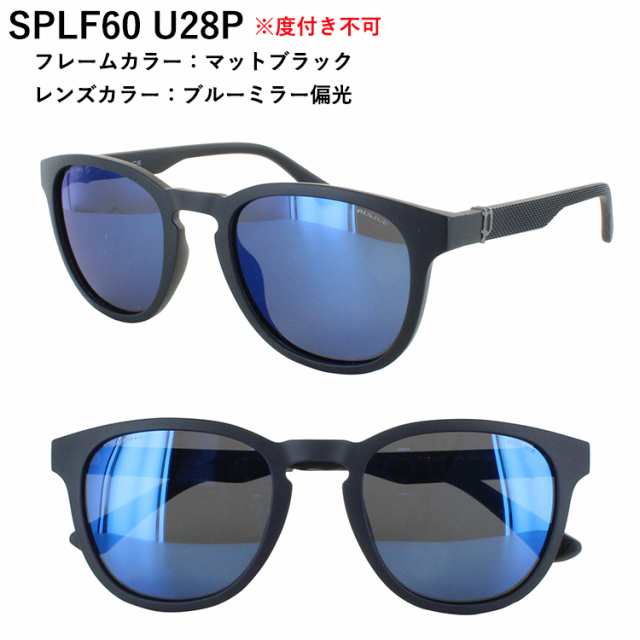 ポリス サングラス メンズ 偏光サングラス SPLF60 U28P ブルーミラー