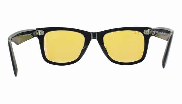 レイバン サングラス ウェイファーラー RB2140F 901/R6 52 Ray-Ban ブランド メンズ レディース イエロー ブラック  ライトカラーレンズ W｜au PAY マーケット