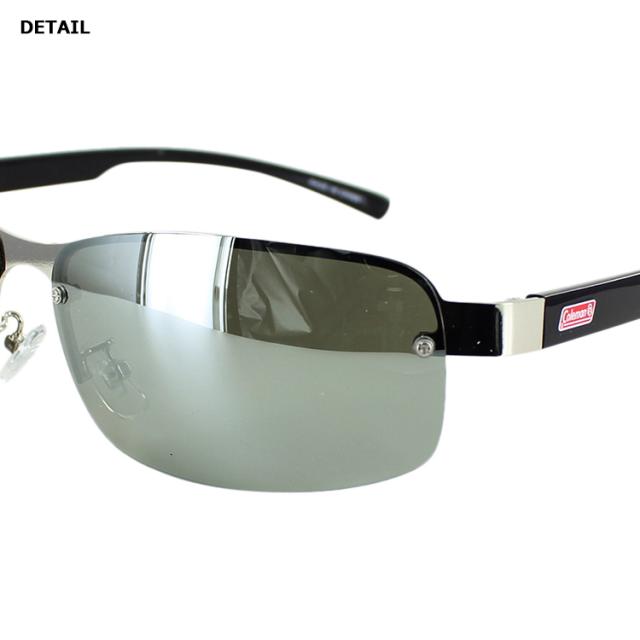 偏光サングラス メンズ サングラス 偏光 コールマン Coleman Co3080 ハーフリム ミラーレンズ ブランド ドライブ 車 運転 釣り アウトドの通販はau Pay マーケット ビッグマーケット
