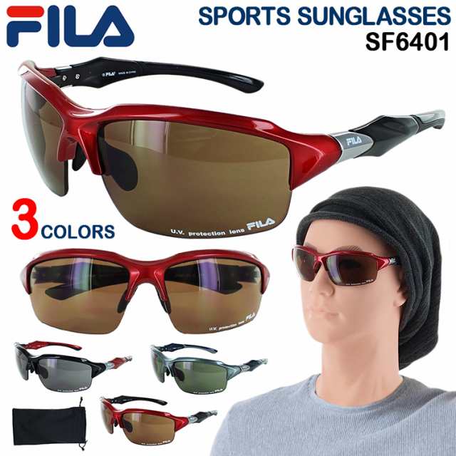 サングラス メンズ FILA スポーツサングラス ブランド スポーツ UV