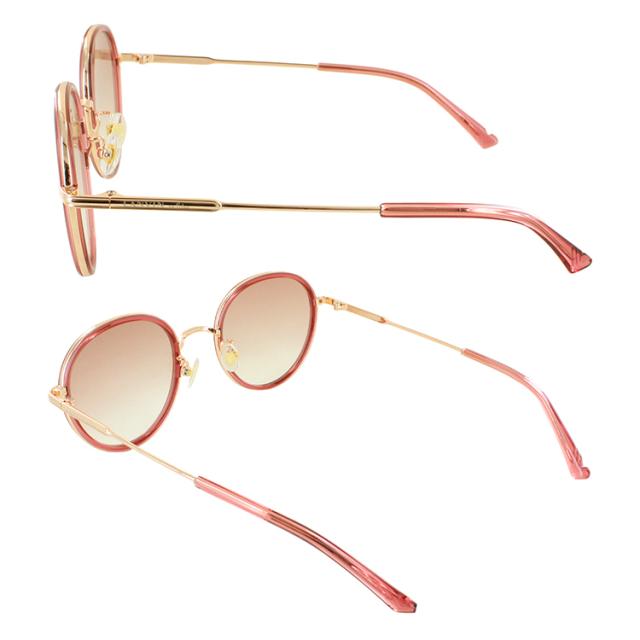 【美品】セリーヌ サングラス メタルフレーム ブラウン系 レディース ☆Q8 美品】セリーヌ サングラス メタルフレーム ブラウン系 レディース Q8