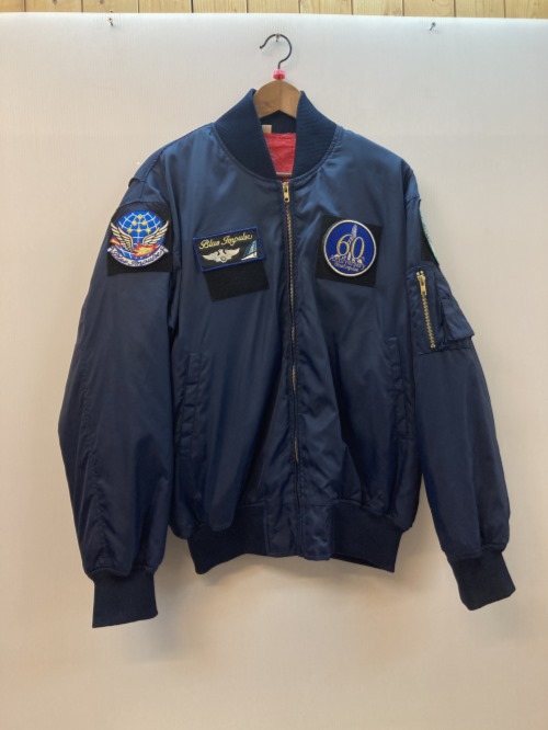 航空自衛隊 ブルーインパルス JASDF MA-1 フライトジャケット ネイビー JASDF MA-1ブルーインパルス ネイビー