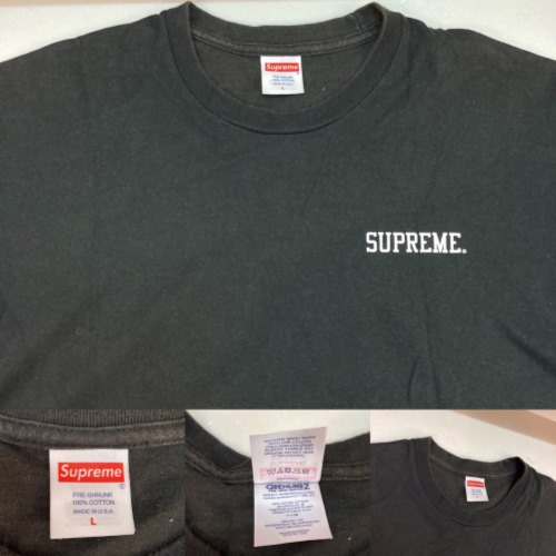 【古着】supreme シュプリーム　22AW Greta Tee グレタ 半袖Tシャツ　Gremlins　グレムリン　ブラック　メンズ　トップス　Lサイズ　USA の通販は