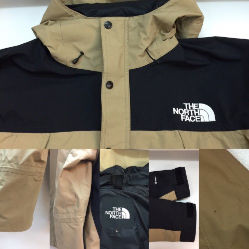 【古着】THE NORTH FACE ノースフェイス　NP62236 MOUNTAIN LIGHT JACKET マウンテン ライト ジャケット　ブラウン　ブラック　メンズ　 