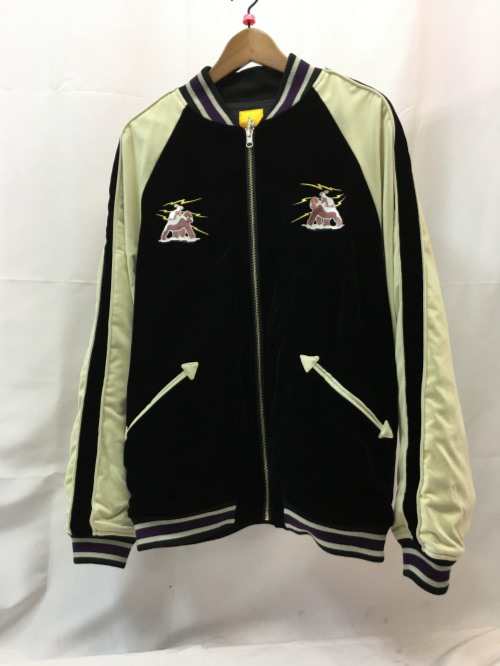 【古着】#FR2×X-LARGE　XLFR2 SOUVENIR Jacket　メンズ　Lサイズ　 ブラック／アウター【中古】[☆4][12251-2022082612605]｜au PAY マーケット