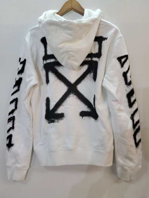 古着】OFF-WHITE パーカー Spray Marker SLIM Hoodie OMBB034S21FLE004