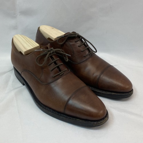 【古着】Jalan Sriwijaya ジャランスリウァヤ 98321 Bandung バンドン ビジネスシューズ ストレートチップ CASTAGNA メンズ US6.5 ブラウの通販は