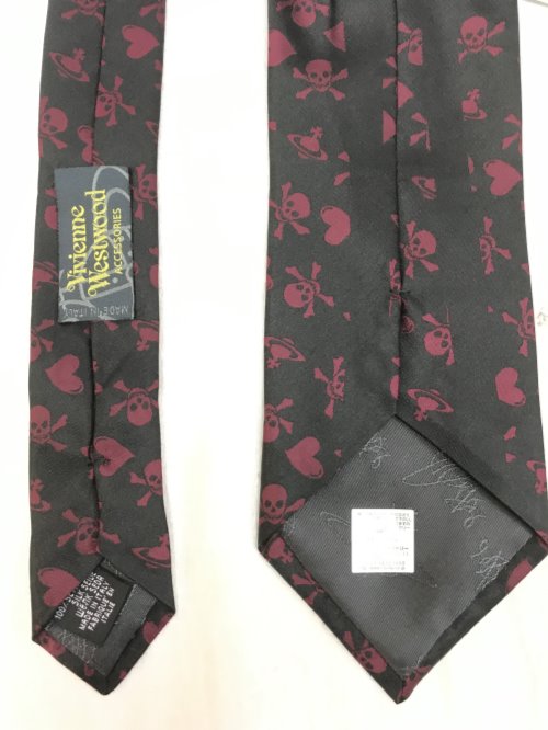 古着 Vivienne Westwood ヴィヴィアンウエストウッド T10 F694 0006 イタリア製 シルク ネクタイ スカル ドクロ ビビアンマーク ハー の通販はau Pay マーケット リバティ鑑定倶楽部