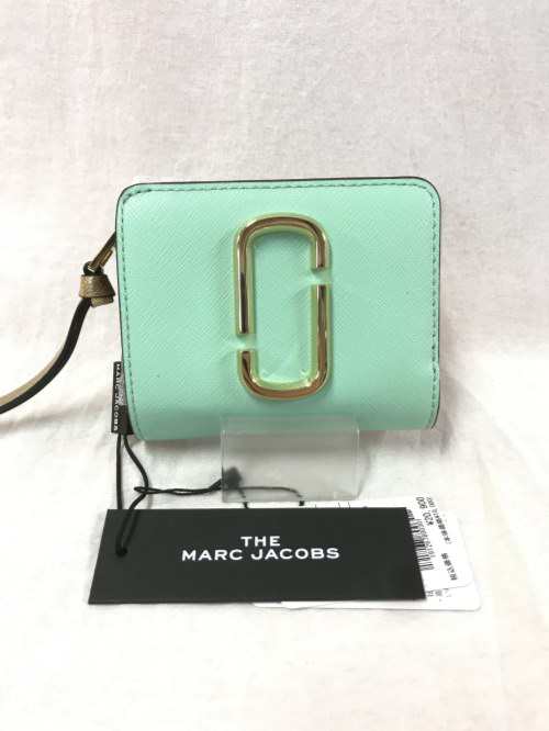 古着 Marc Jacobs マーク ジェイコブス M 391 財布 二つ折り レディース ミニ財布 牛革 ミント 緑 白 金 財布 中の通販はau Pay マーケット リバティ鑑定倶楽部