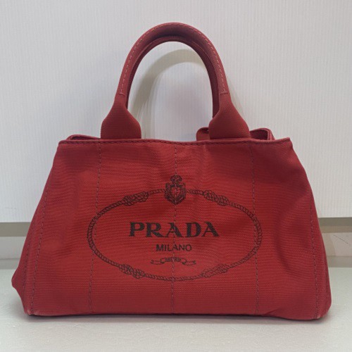 古着】PRADA プラダ BN1877 トートバッグ ハンドバッグ カナパ ...