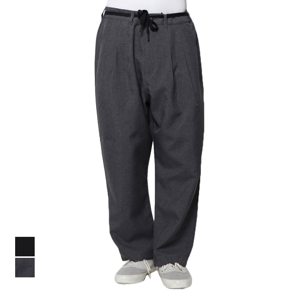 ワイドパンツ バギーパンツ ワイド ガウチョ ワイドバギー ロングパンツ フルレングス シンプル ボトムス メンズ ブラック Sale セールの通販はau Pay マーケット Styleblock スタイルブロック Au Pay マーケット店