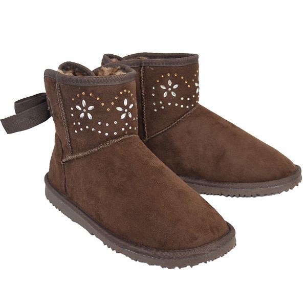 ムートンブーツ ショートブーツ ビジュー ラインストーン リボン レディース ブラック ピンク グレー Sale セールの通販はau Pay マーケット Styleblock スタイルブロック Au Pay マーケット店