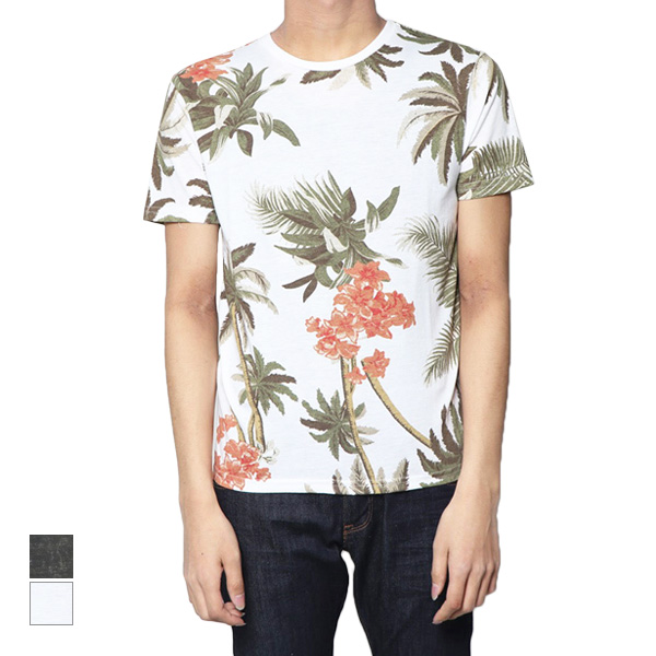 Tシャツ カットソー 半袖 クルーネック 丸首 総柄 アロハ柄 ボタニカル リーフ カジュアル 半袖tシャツ トップス メンズ Sale セールの通販はau Pay マーケット Styleblock スタイルブロック Au Pay マーケット店