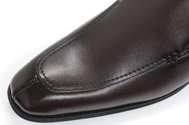 ビジネスシューズ スリッポン 革靴 メンズ 5853 天然皮革 撥水加工 24.5-28cm_7