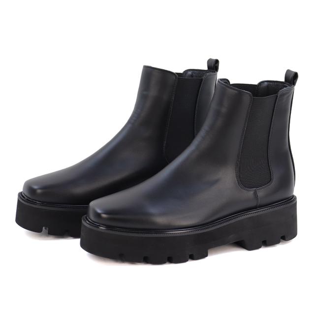 サイドゴアブーツ カジュアルシューズ メンズ 厚底 5.5cmヒール 履き