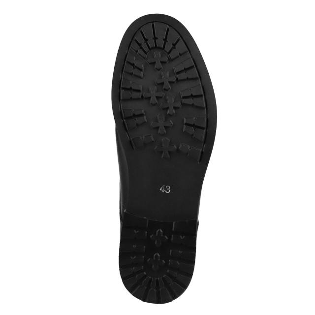 オックスフォードシューズ 本革 牛革 カウレザー プレーントゥ 3ホール メンズ No.10602 25.0cm〜27.0cm 黒 DEDEsKEN デデスケン