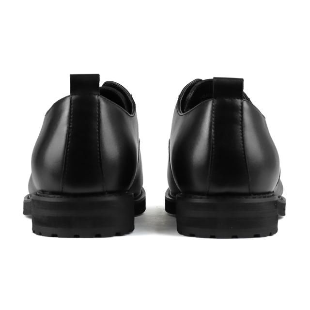 オックスフォードシューズ 本革 牛革 カウレザー プレーントゥ 3ホール メンズ No.10602 25.0cm〜27.0cm 黒 DEDEsKEN デデスケン