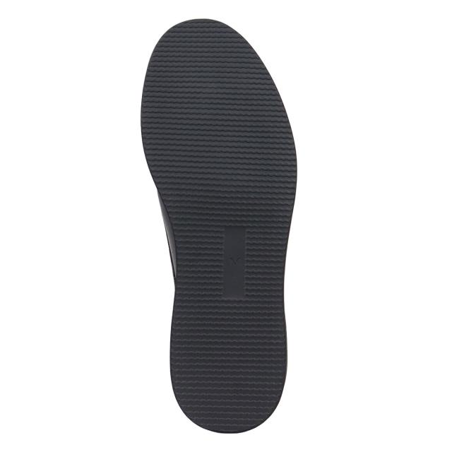 革靴 本革 牛革 カウレザー ローファー メンズ No.10607 25.0cm〜27.5cm 黒 ブラック DEDEsKEN デデスケン