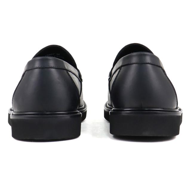 革靴 本革 牛革 カウレザー ローファー メンズ No.10607 25.0cm〜27.5cm 黒 ブラック DEDEsKEN デデスケン