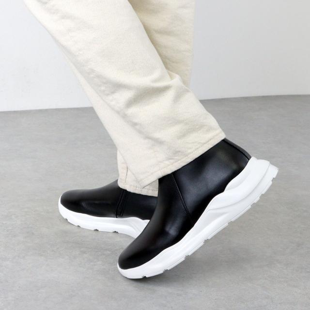 スニーカー ブーツ メンズ ハイカット ボリュームソール 疲れにくい 歩きやすい 軽量 合成皮革 3E 4.5cmヒール No.ex102 exclamation   エクスクラメーション スニーカー ブーツ メンズ ハイカット ボリュームソール 疲れにくい