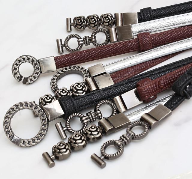 ネコポスok ベルト 細ベルト おしゃれ 大きいサイズ エナメル ドレスベルト バックル 花 レトロ レディースの通販はau Pay マーケット パーティードレス ナイトワン