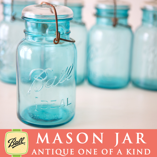 アンティーク メイソンジャー Ball Mason Jar ビンテージ Quart クォート ワイヤー型 ブルー ホワイト蓋 アメリカ直輸入の通販はau Wowma パーティードレス ナイトワン