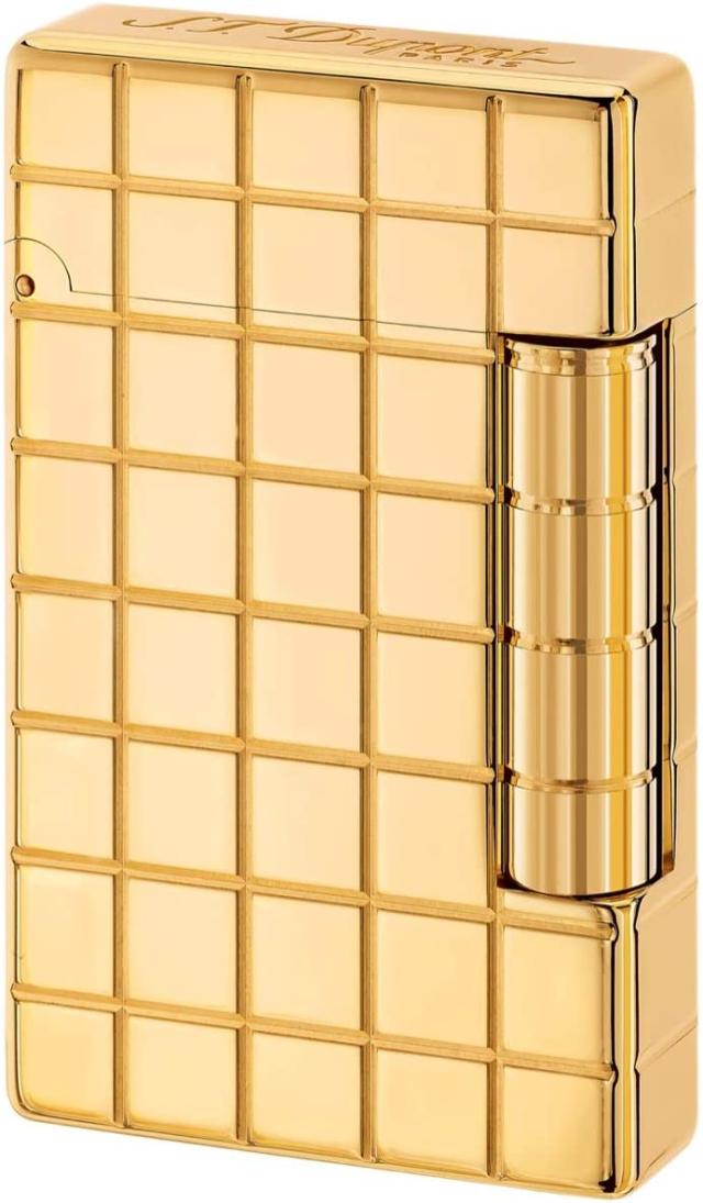 S.T. Dupont イニシャル スクエア ゴールデンブロンズ 020801B