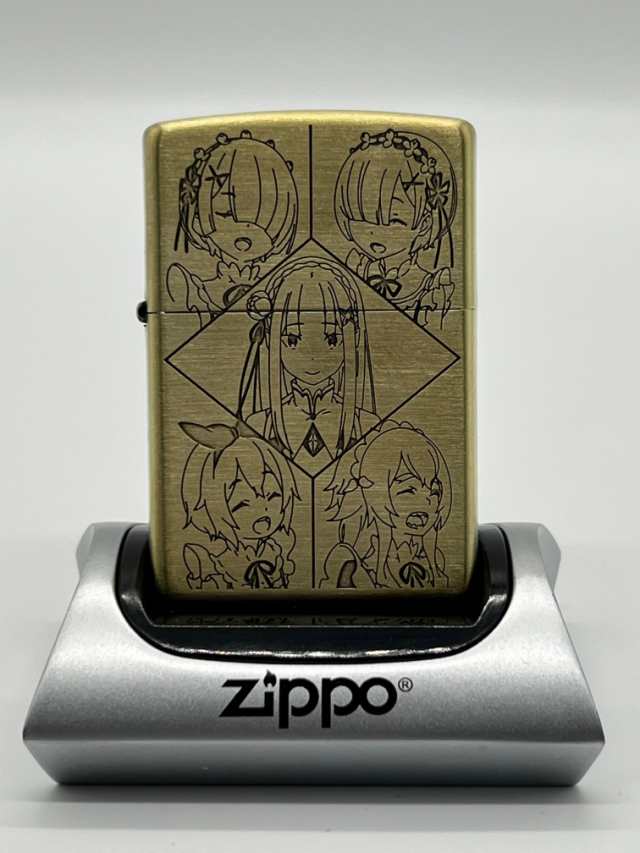 ZIPPO オイルライター Re:ゼロから始める異世界生活 エミリアwith