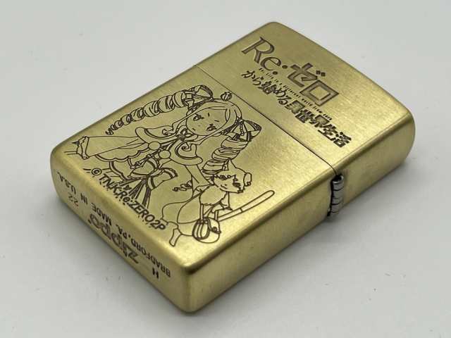 ZIPPO オイルライター Re:ゼロから始める異世界生活 エミリアwith