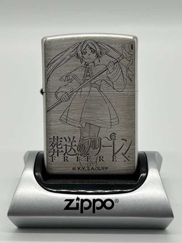 ZIPPO オイルライター TVアニメ「葬送のフリーレン」 A柄 シルバー