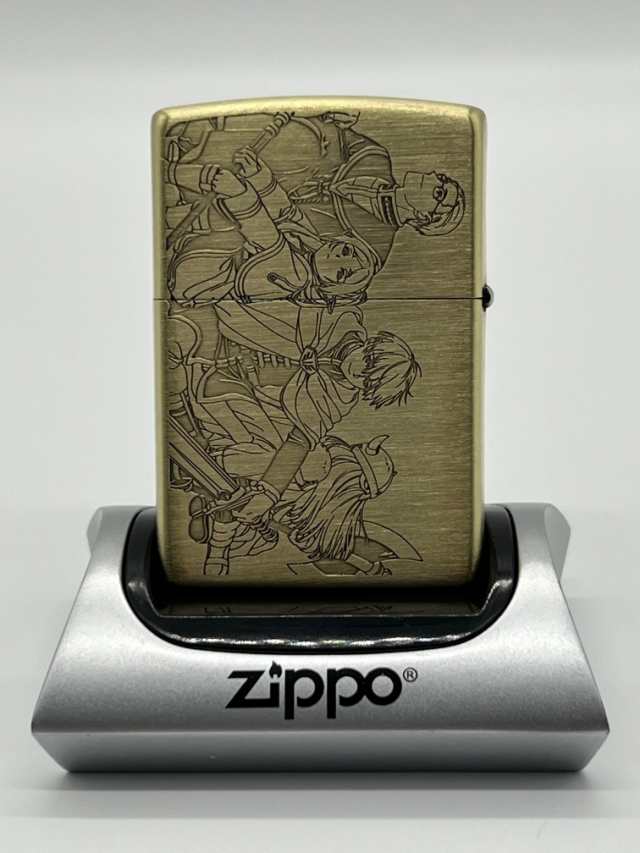 ZIPPO オイルライター TVアニメ「葬送のフリーレン」 B柄 ゴールド