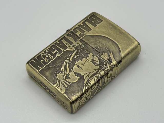 ZIPPO オイルライター ブラックラグーン (バラライカ三面加工)