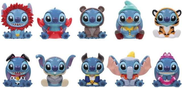 Stitch in Costume ソフビパペットマスコット 10個入りBOX 5,483円