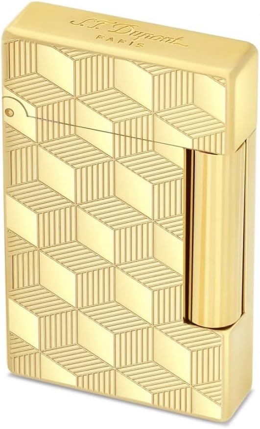 エス・テー・デュポン (S.T.Dupont) ライター イニシャルキューブ ゴールデン 3597390302052 ※お取り寄せ10日