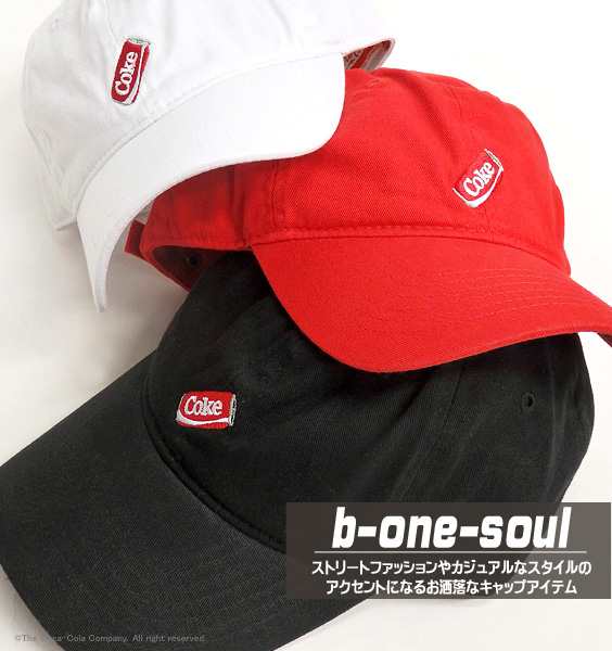 コカ コーラ キャップ Coca Cola ローキャップ B One Soul コラボ Coke缶 イラスト刺繍 Cap 053の通販はau Pay マーケット Renovatio