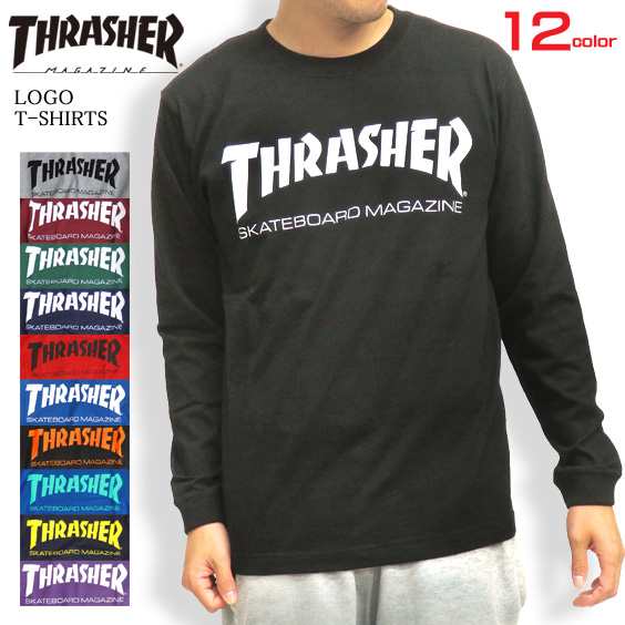 Thrasher Tシャツ ロゴ 長袖tシャツ スラッシャー ロンt メンズ 長袖 トップス Thrasher 004の通販はau Pay マーケット Renovatio