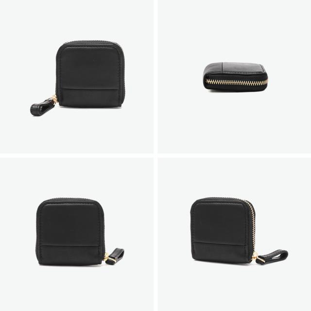 ポーター ワイズ コインケース 341-01321 吉田カバン PORTER WISE COIN CASE 小銭入れ メンズ レディース 革 ブランド おしゃれ 小さい 財布 レザー シンプル おしゃれ ブラック ファスナー ラウンドファスナー 日本製_4