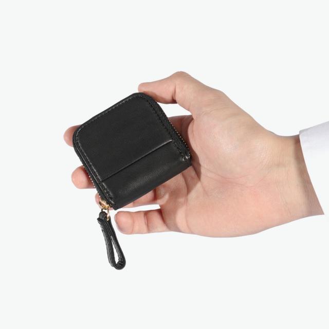 ポーター ワイズ コインケース 341-01321 吉田カバン PORTER WISE COIN CASE 小銭入れ メンズ レディース 革 ブランド おしゃれ 小さい 財布 レザー シンプル おしゃれ ブラック ファスナー ラウンドファスナー 日本製_6