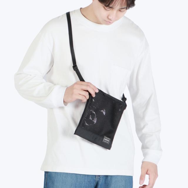 PORTER サコッシュ オリーブ PORTER サコッシュ ショルダーバッグ