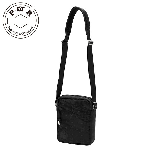 POTR モノグラム バーティカル ショルダーバッグ 998-19805 MONOGRAM VERTICAL SHOULDER BAG メンズ レディース 斜めがけバッグ ナイロンの通販は
