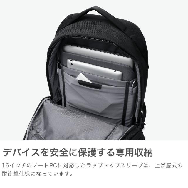最大21%還元★5/3限定｜【商品レビューで＋5％】【日本正規品】ABLE CARRY リュック メンズ レディース リュックサック エイブルキャリー デイリープラス ブランド ビジネス カジュアル 防水 21L 通勤 通学 おしゃれ B4 A4 PC 16inch DAILY PLUS_4