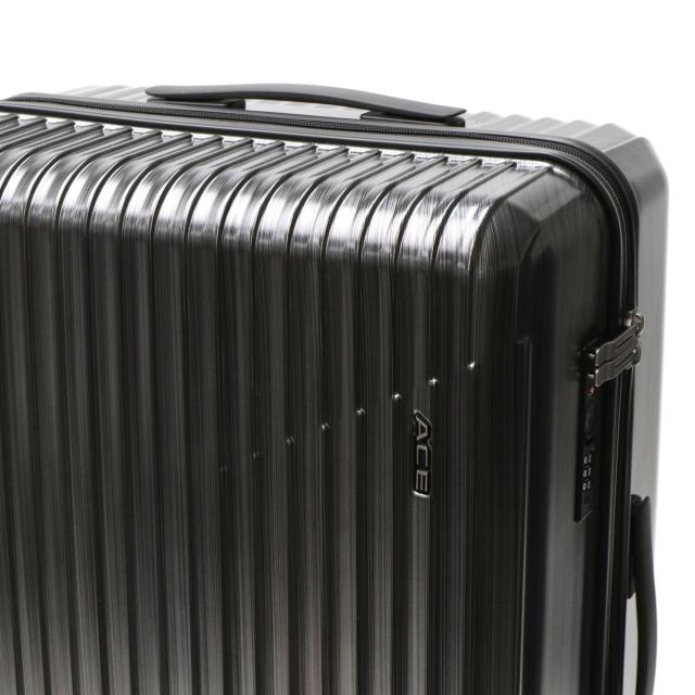 【クーポン15%OFF】【商品レビューで＋5％】エース スーツケース キャリーケース ACE 軽量 ace ストッパー付き 5泊 6泊 7泊 旅行 出張 60L Mサイズ TS クレスタ2 06937_18